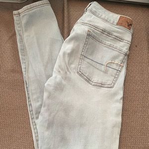 American Eagle Destroyed Jeggings